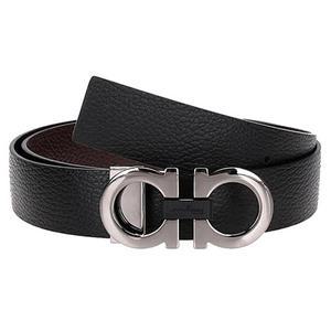 [페라가모]FERRAGAMO  벨트 678783 0476361 NEROHICKORY  남성 정장벨트