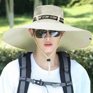빅사이즈 챙넓은 버킷햇 낚시모자 15cm챙모자 여름등산 그늘막 썬캡