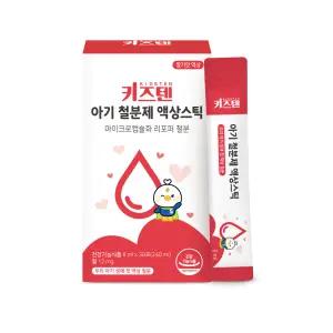키즈텐 아기 철분제 액상스틱 240ml 30포 1박스