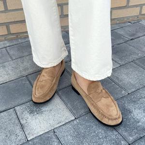 [소보제화]포르티 스웨이드 베이직 데일리 로퍼 1cm