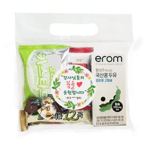어르신단체간식두유세트, 나들이 행사 버스단체간식꾸러미(두유30)