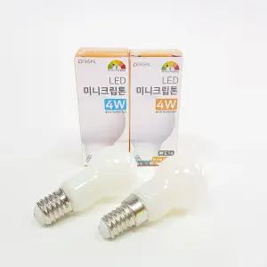 나스필 LED 미니크립톤 4W E14 E17 꼬마전구 미니램프