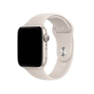 애플 워치 SE 2세대 44mm GPS 스타라이트 알루미늄 케이스 스타라이트 스포츠밴드 S/M MRE43KH/A / TJ