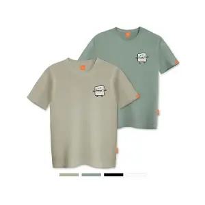 [하프클럽/엘라모]엘라모 큐티멜로우 반팔 티셔츠 남녀공용 빅사이즈 S~4XL