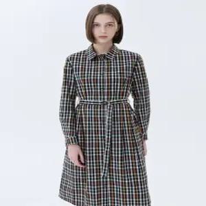 [닥스 여성] [24SS] WKDR4BE11BK 클리어런스스테디셀러블랙 스트랩 면혼방 긴팔