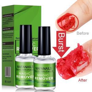 제거 15ml/병 네일 젤 리무버 폴리쉬 3분간 빠르고 쉽게 제거 0.5fl.Oz 전문 무자극