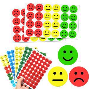 페이스 페인팅 240-2160pcs 스티커 교사 교실 학교 보상 어린이 학생 플래너 유치원 행복/슬픈 스티커