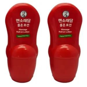 맨소래담로션 롤온 핫 50ml 바르는 파스 2개 (WFHTBS1)