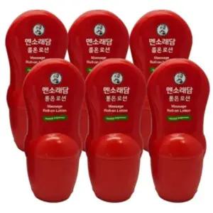 맨소래담로션 롤온 핫 50ml 바르는 파스 6개 (WFHTBRX)
