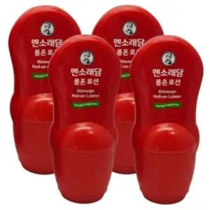 맨소래담로션 롤온 핫 50ml 바르는 파스 4개 (WFHTBRZ)