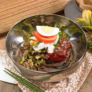ETV 늘바른 평양냉명비빔냉면 반반세트(냉면2kg동치미육수5봉양념장40g5봉)