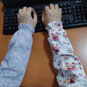 VIC 양면긴토시(2종) 롱토시 긴토시 팔토시 양면사용 사무용 작업용 미술용 토시