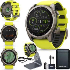 [관부가세포함] Garmin 가민 Fenix 페닉스 8 프리미엄 멀티스포츠 GPS 러닝 스마트워치 51mm