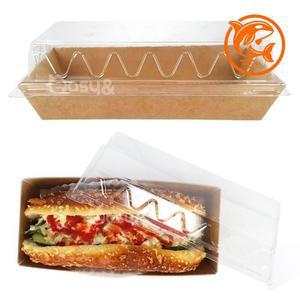 다용도 종이 포장박스 5개 김밥 샌드위치 간식 꾸러미
