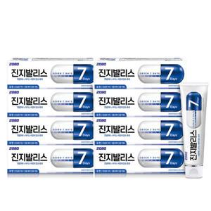 2080 진지발리스 치약 시린이 잇몸 케어 100g 8개 BNS