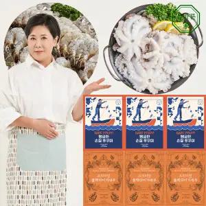 박정수 올바른가 주꾸미 60마리+블랙타이거새우 60마리