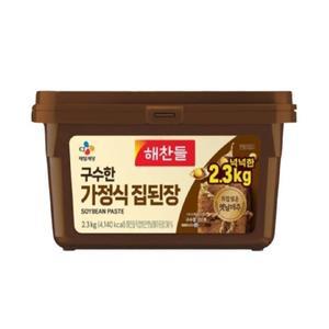 해찬들 구수한 가정식 집된장 2.3kg x 2개