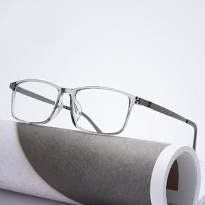 긱시크 무테 반무테 뿔테 안경 티타늄 안경테 MS82010