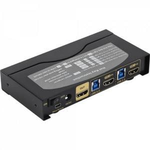 (Netma트렌디te) 4K 60Hz HDMI KVM 스위치 2대1 (USB)