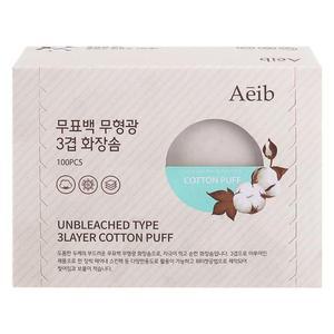 [HYD0JKM3_56]에이브 무표백 무형광 부드러운솜 3겹 100매