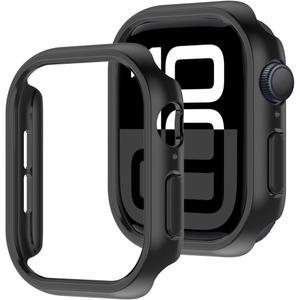 Apple Watch 케이스 용 커버 10 46mm 44mm 40mm 42mm 38mm 액세서리 PC 보호대 범퍼 iWatch 시리즈 8 7 SE 6 5 4 3 9 45mm 41mm