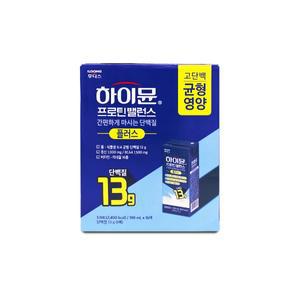 일동후디스 하이뮨 프로틴 밸런스 플러스 190ml x 16팩 X 1박스 I