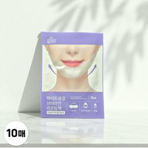 로로스키니 하이드로겔 브이라인 리프팅팩 콜라겐 겔 마스크 패치 10매 1박스
