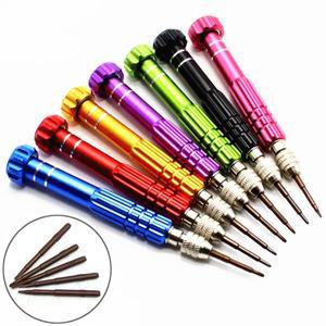 5In 1 다기능 수리 오픈 도구 키트 스크루 드라이버 1.5 0.8 2.0 T5 T6 For iPhone Samsung Galaxy DIY 휴