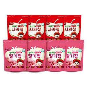동결건조 과일칩 8봉세트 딸기칩 사과칩