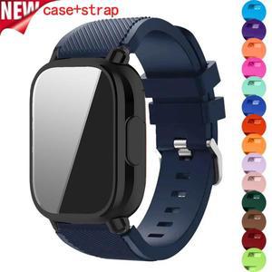 Xiaomi Redmi Watch 5 Active/5 Lite 실리콘 스포츠 밴드 및 풀 커버 스크린 TPU 소프트 보호 쉘 액세서리