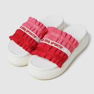 [르꼬끄] 러플 슬라이드 / PINK QQ222LSD41