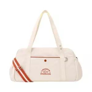 [정품] 스타벅스 x 라코스테 멀티플백 아이보리 Starbucks Lacoste Multiple Bag Ivory 725709