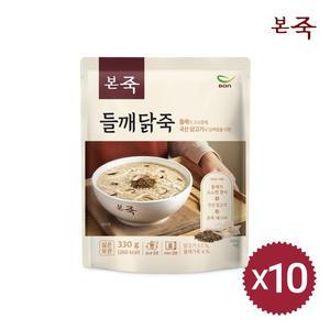 [본죽]들깨닭죽 330g 10팩
