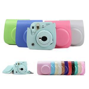 Fujifilm Instax 미니 11 9 8 카메라 가방 아티스트 오일 페인트 PU 가죽 인스턴트 프로텍터 커버 케이스