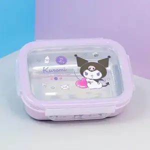 쿠로미 밀폐 사각 스텐도시락 (WFGIYEM)