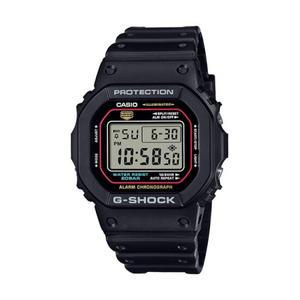 지샥 DW-5600RL-1 아이코닉 남성 스퀘어 우레탄 전자 시계
