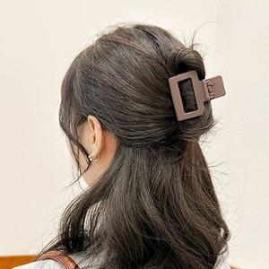 사각 매트집게핀 올림머리 스몰집게핀 4컬러 PM-105 헤어집게 꼬임헤어집게핀