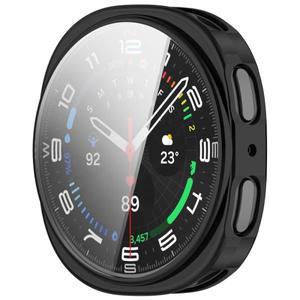 삼성 갤럭시 워치 8 44mm 40mm용 소프트 TPU 풀 케이스, 클래식 스마트 쉘 커버 보호대