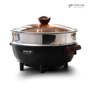 키친아트 라팔 통주물 찜가마 프리미엄 전기솥 32cm 전기멀티솥 전기찜기