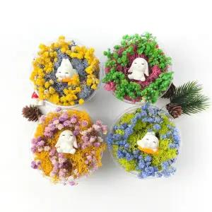 스칸디아모스 습기제거제 만들기 DIY 키트 공기정화 제습 플랜테리어 인테리어소품 피규어