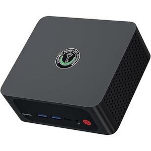 TRIGKEY S7 Pro 미니 PC, AMD Ryzen 7 7840HS (8C/16T, 최대 5.1GHz) PC 게이밍 32GB DDR5 5600Mhz 500GB PCIE4.0 NVME SSD, 라데온 780M 그래픽/트리플 디스플레이/WiFi 6+BT5.2+2.5G LAN이 탑재된 컴퓨터