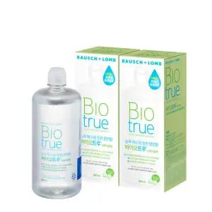 바이오트루 500ml x 2개 소프트 렌즈 세척액