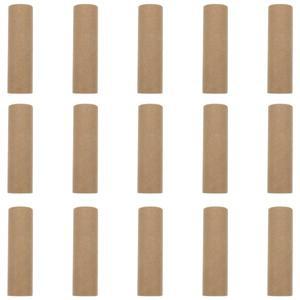 15pcs Paper Tube Kids Diy Craft Cardboard Storage Round Travel Paint Projects Supplies