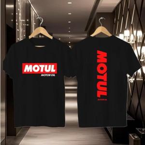2025 여름 신작 RACEROOM Motul 모터 오일 그래픽 티셔츠 남성용 반팔 티셔츠 고품질 남성 의류 스트리트웨