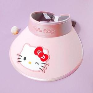 키티 썬바이유니저 여성 벙거지 스포츠 썬캡 햇볕 차단