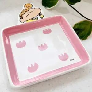 어린이 접시 간식통 짱구 디자인 아기 플레이트 유아 식사용기 (WFJ7OJ6)