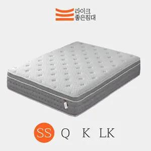 [라이크좋은침대]라이크좋은침대 굿메이트 (SS) 메모리폼 유로탑 독립스프링 미디엄 침대 매트리스 슈퍼싱