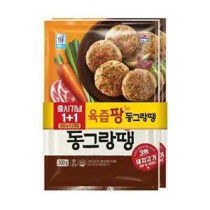 사조대림 육즙팡 동그랑땡 600g 300g x 2 냉동