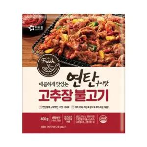 아워홈 연탄구이맛 고추장불고기 400g x 2개 냉동