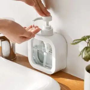 핸드워시디스펜서 다용도 세제공병 욕실 펌프통 500ml (WFJBIUQ)